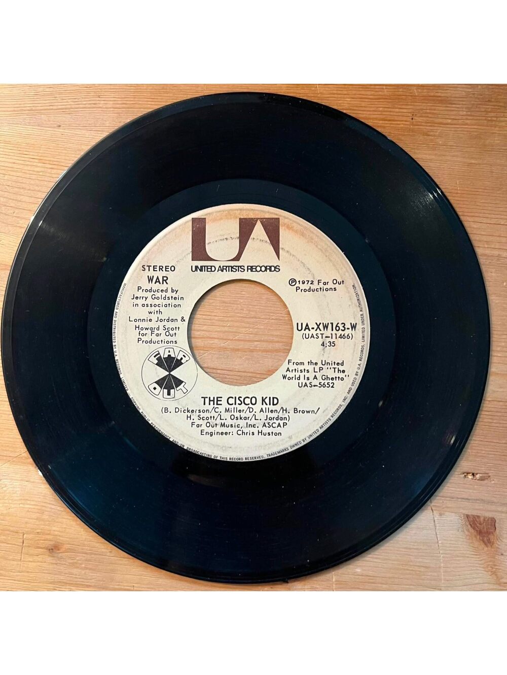 Various - The Cisco Kid/Beetles in the Bog 45rpm VG+ R11